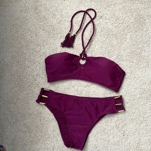 Brand new 2 piece bandeau top and bottom - NWOT